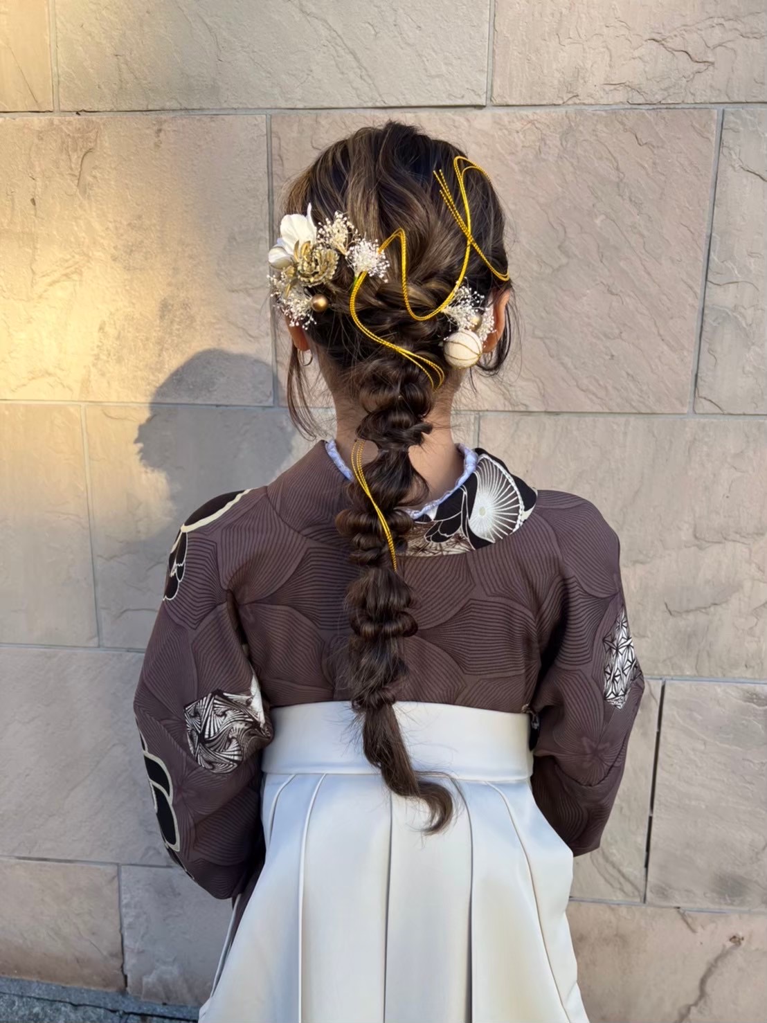 横浜みなとみらい 卒業式ヘアセット