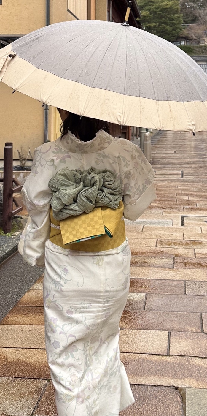 金沢兼六園店♡雨の中の散策