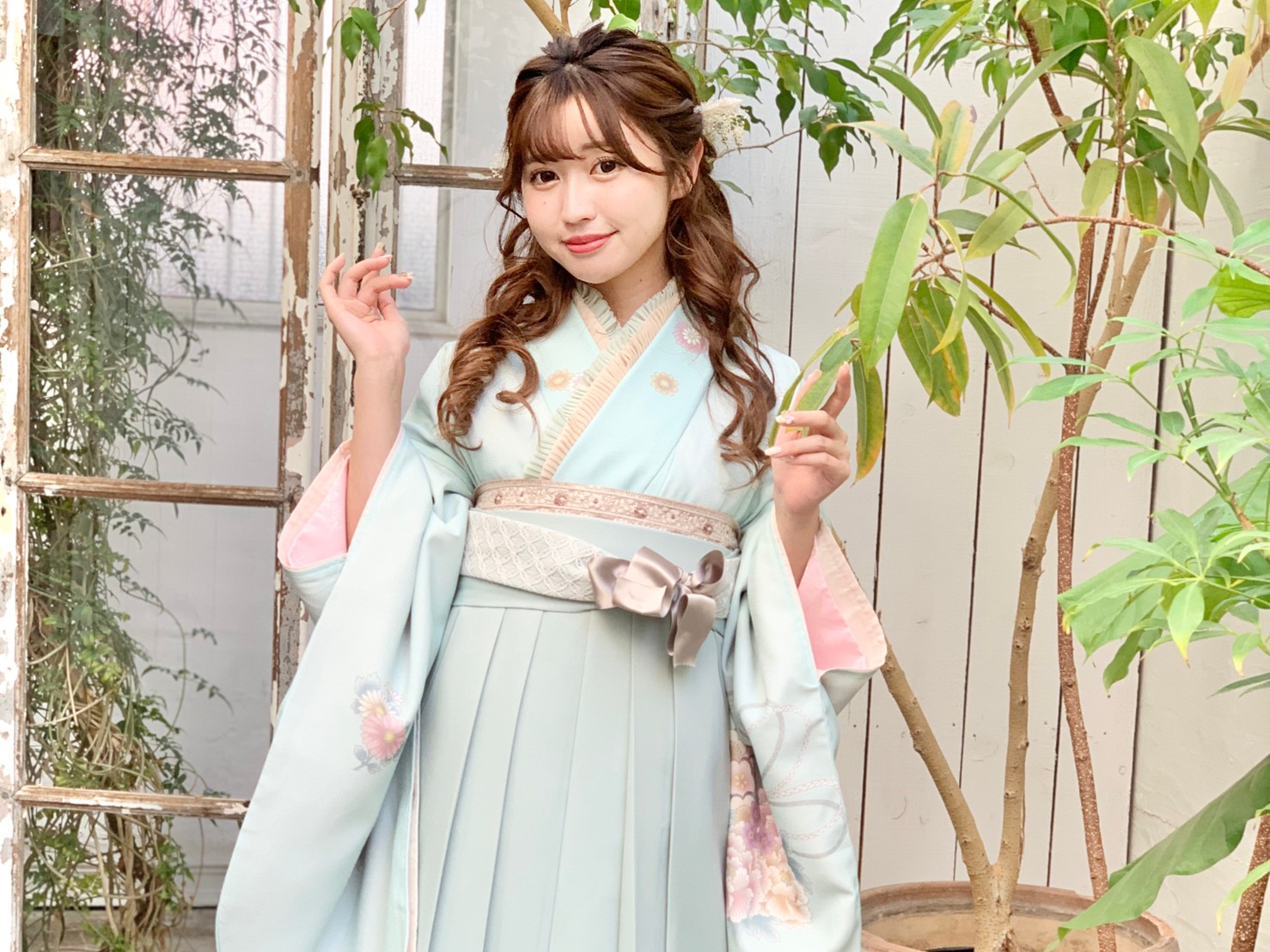 【卒業袴お下見受付中】 横浜駅袴 訪問着 七五三 振袖 着物レンタルVASARA横浜駅前店