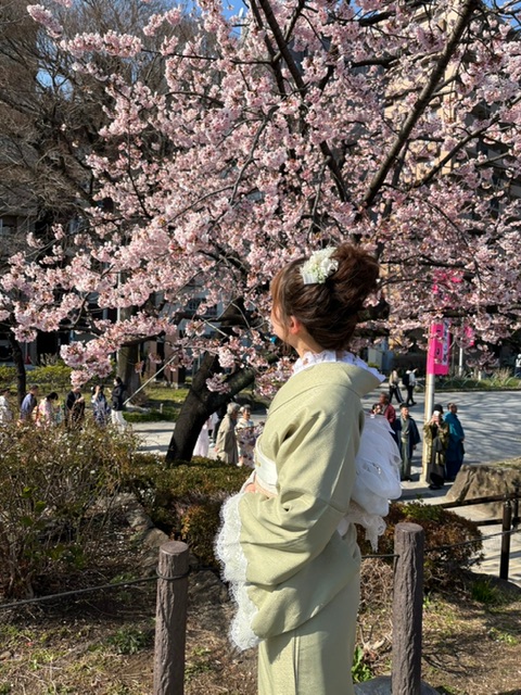 東京都浅草 訪問着　七五三　　着物レンタルVASARA浅草本店