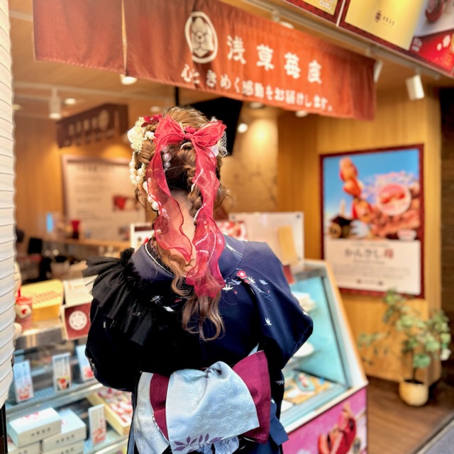 東京都浅草 袴　訪問着　七五三　振袖　着物レンタルVASARA浅草駅前店