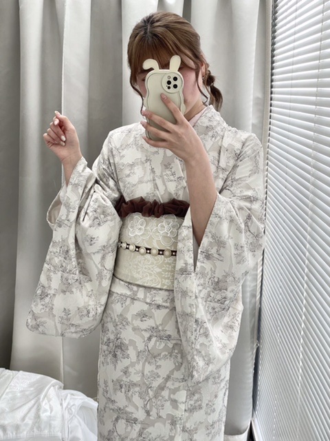 川越着物レンタルVASARA/新作トワルドジュイ着物❤︎❤︎