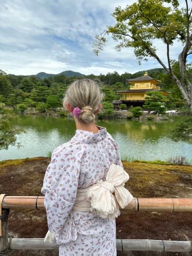京都 ❀ 川床には浴衣で