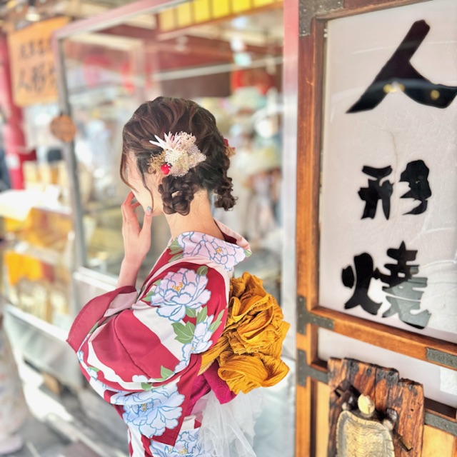 東京都浅草 袴　訪問着　七五三　浴衣　振袖　着物レンタルVASARA浅草駅前