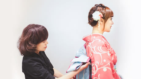 和服着装人员