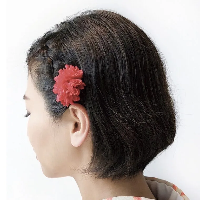 免费发型设计:编发造型(和服租赁VASARA)